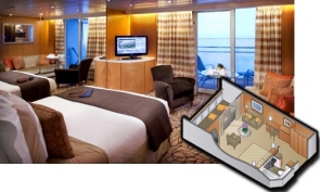 Sky Suite Bliss Cruise Infinity April 2021