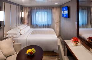 Club Oceanview Stateroom Lisbon Desire Cruise 2021