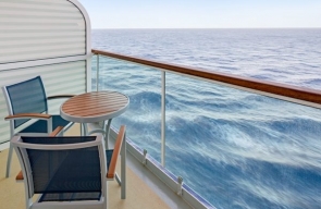Spacious Ocean View Balcony Stateroom Temptation Caribbean Cruise 2020