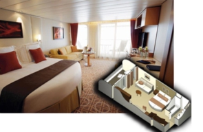 Aqua Class Suite Bliss Cruise