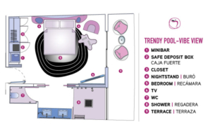 Trendy Pool Vibe Playful Plattegrond Temptation Resort