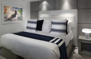 Temptation Caribbean Cruise 2024 Celebrity Suite Bedroom