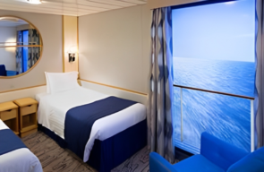 Interior Virtual Balcony Bliss Caribbean Cruise