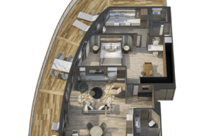 Desire Swingers Cruise 2027 West Indie Plattegrond